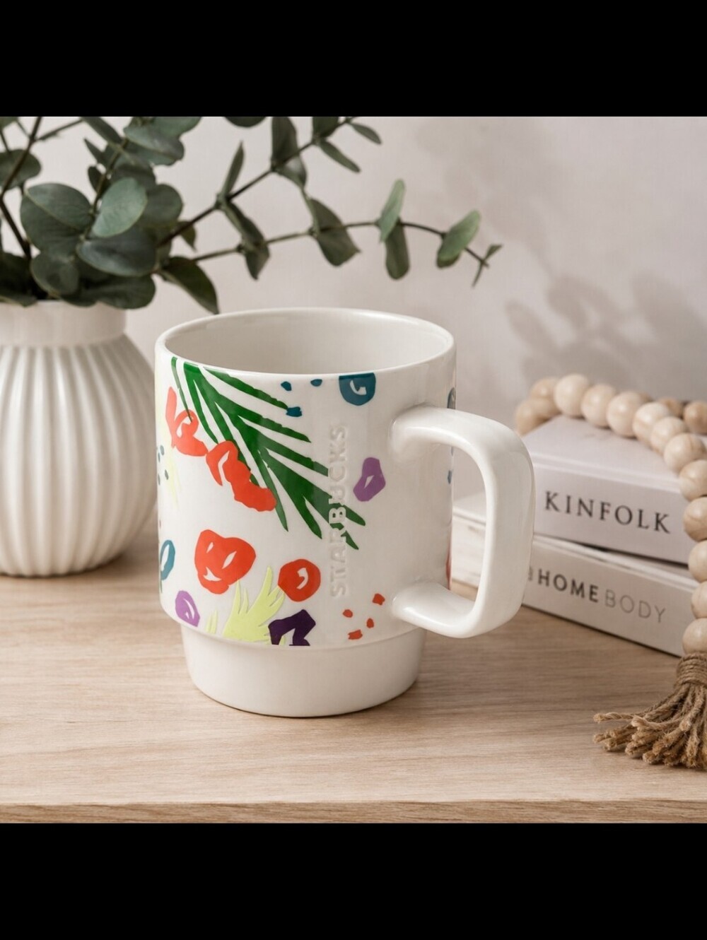 Starbucks 2016 spring floral mug